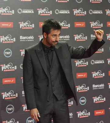 Hugo Silva en la III Gala de los Premios Platino