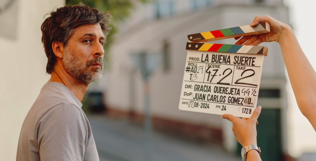 Hugo Silva rueda en Navarra con Gracia Querejeta «La Buena Suerte»
